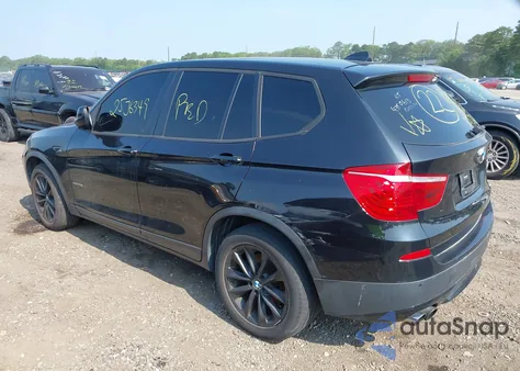 2013 BMW X3 xDrive28I из США, поврежденный, VIN 5UXWX9C59D0A28307